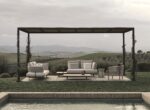 Molteni C Outdoor Furniture Sway Modular Sofa LIFESTYLE 02