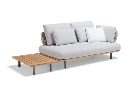Molteni C Sway Outdoor Sofa with coffee table STILL LIFE 01