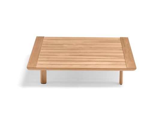 Molteni C Sway Teak Outdoor Coffee Table STILL LIFE 01