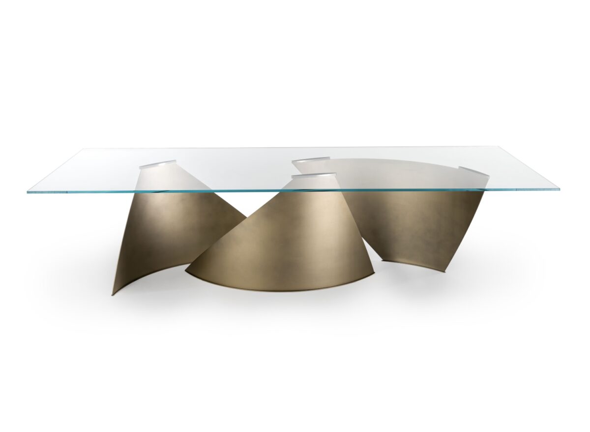 Reflex Angelo Vele 72 Glass Dining Table STILL LIFE 02