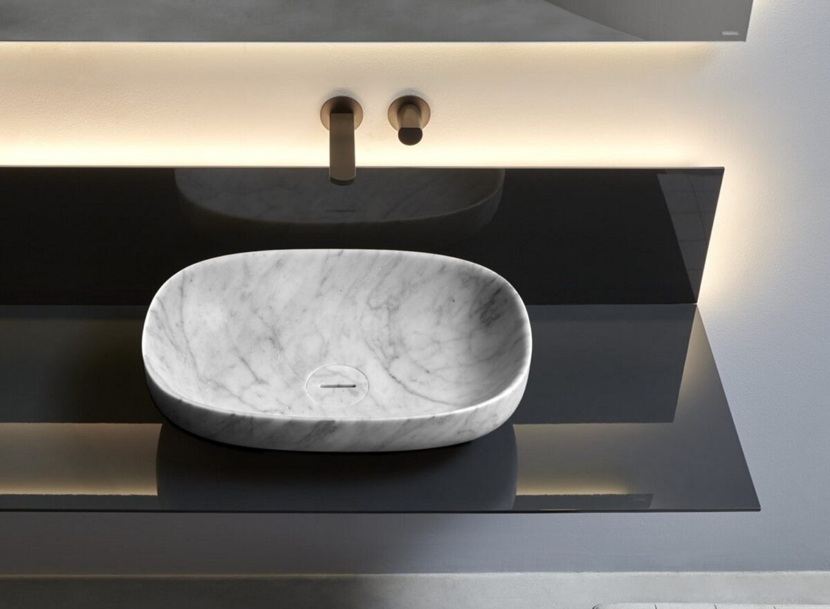 Antonio Lupi Ago 160 Marble Basin LIFESTYLE 01