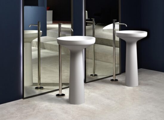 Antonio Lupi Ago 85 Freestanding Basin LIFESTYLE 01