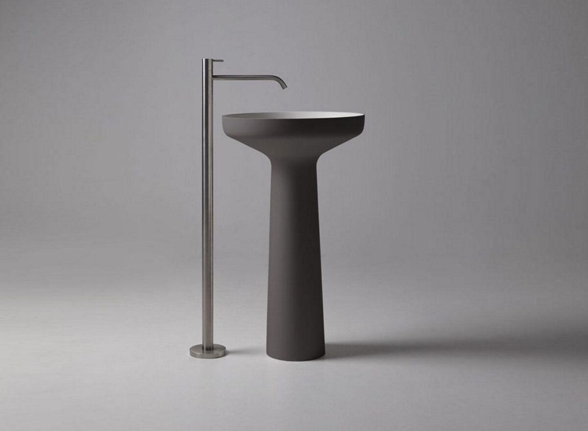 Antonio Lupi Ago 85 Freestanding Basin STILL LIFE creta
