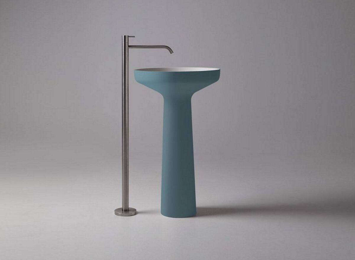 Antonio Lupi Ago 85 Freestanding Basin STILL LIFE ossido
