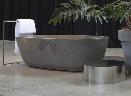 Antonio Lupi Baia Stone Bathtub LIFESTYLE 01