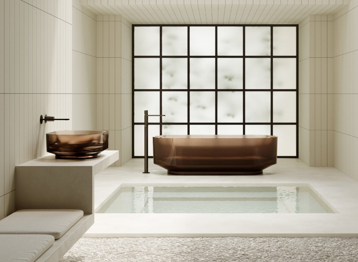 Antonio Lupi Borghi Bathtub Cristalmood LIFESTYLE 02