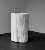 Antonio Lupi Controverao Freestanding Marble Basin STILL LIFE 02