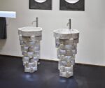 Antonio Lupi Intreccio Freestanding Marble Basin LIFESTYLE 01