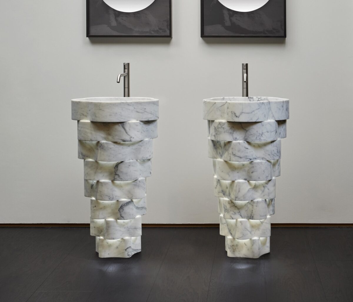Antonio Lupi Intreccio Freestanding Marble Basin LIFESTYLE 02