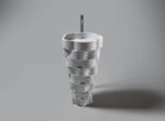 Antonio Lupi Intreccio Freestanding Marble Basin STILL LIFE 01