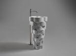 Antonio Lupi Intreccio Freestanding Marble Basin STILL LIFE 03