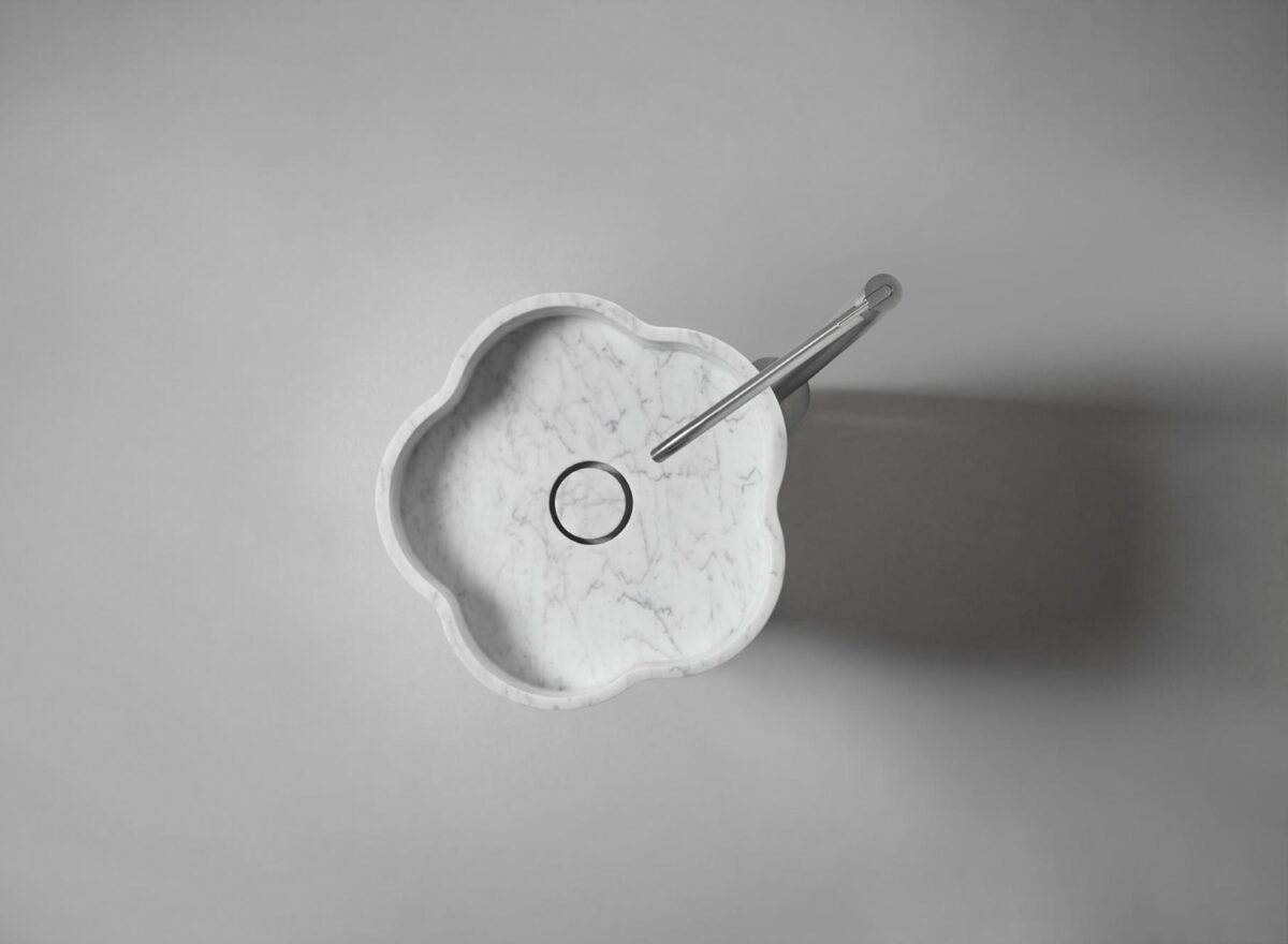 Antonio Lupi Intreccio Freestanding Marble Basin STILL LIFE 07