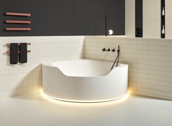 Antonio Lupi Ofuro Corner Bathtub Lifestyle 01