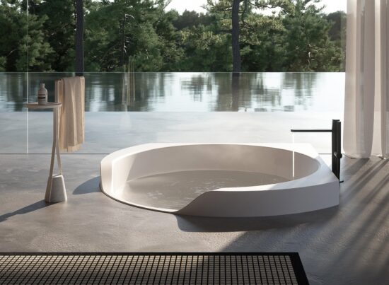 Antonio Lupi Ofuro Integrated Bathtub LIFESTYLE 01