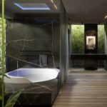 Antonio Lupi Ofuro Integrated Bathtub LIFESTYLE 03