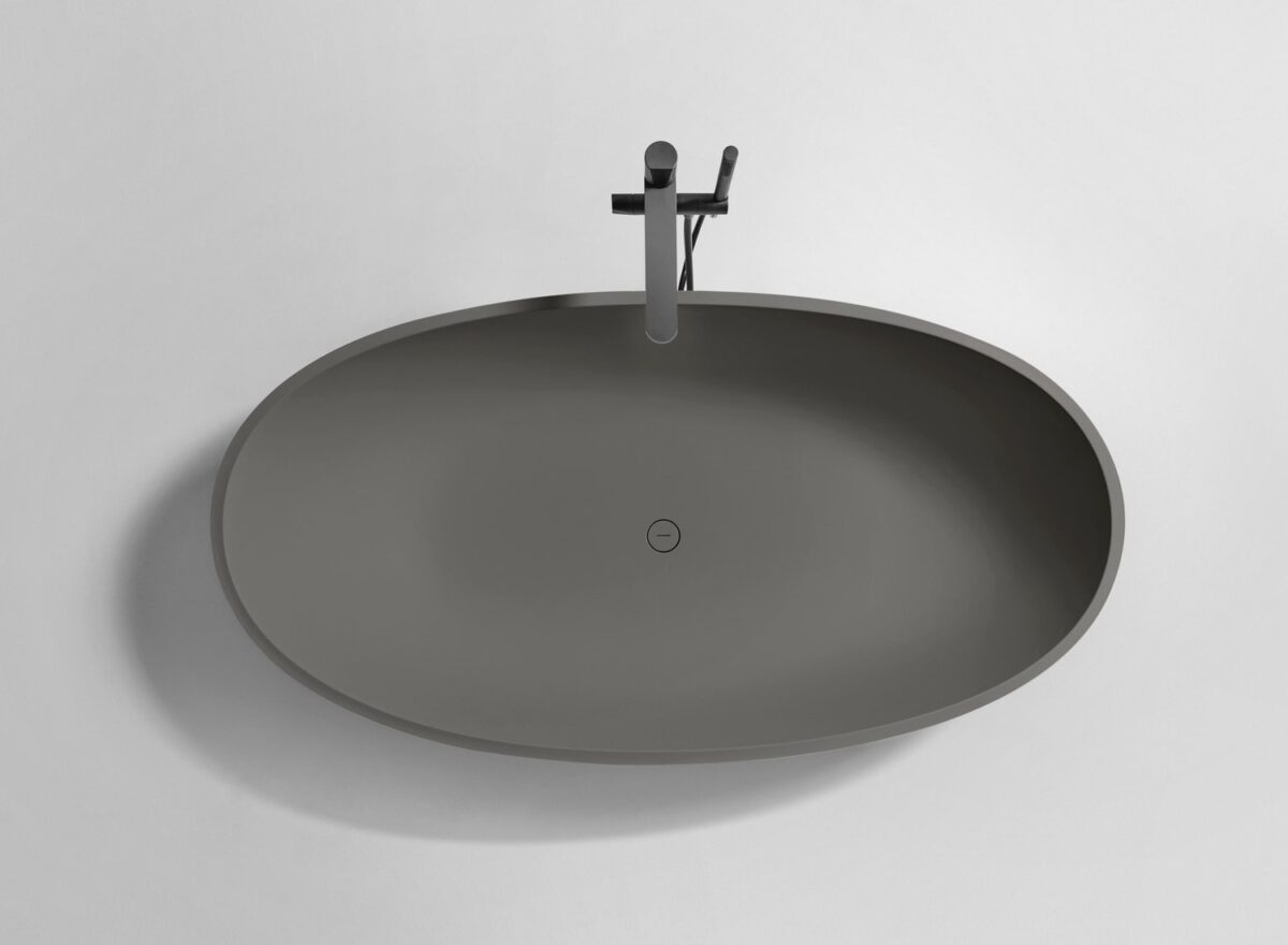 Antonio Lupi Reflex Colormood Bathtub STILL LIFE Top View Delfino