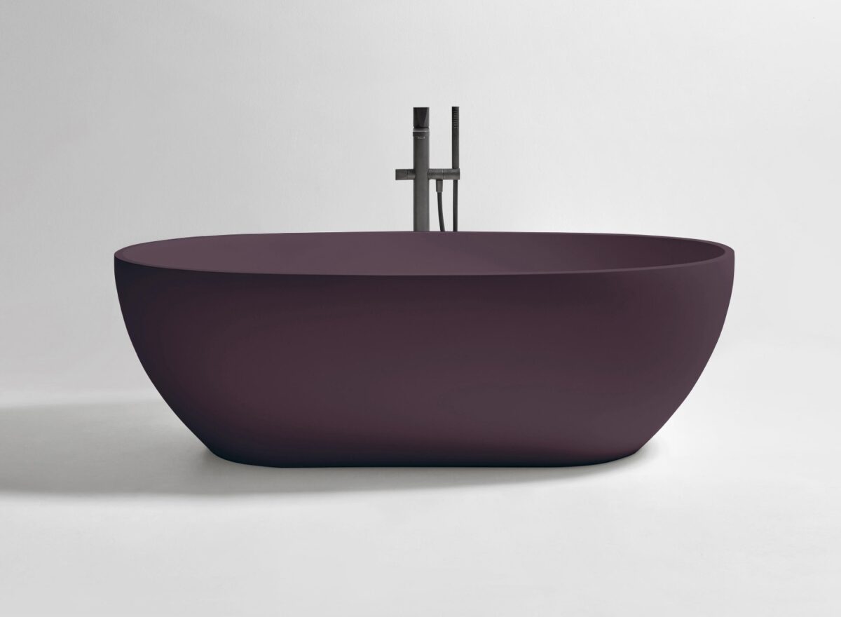 Antonio Lupi Reflex Colormood Bathtub STILL LIFE vino