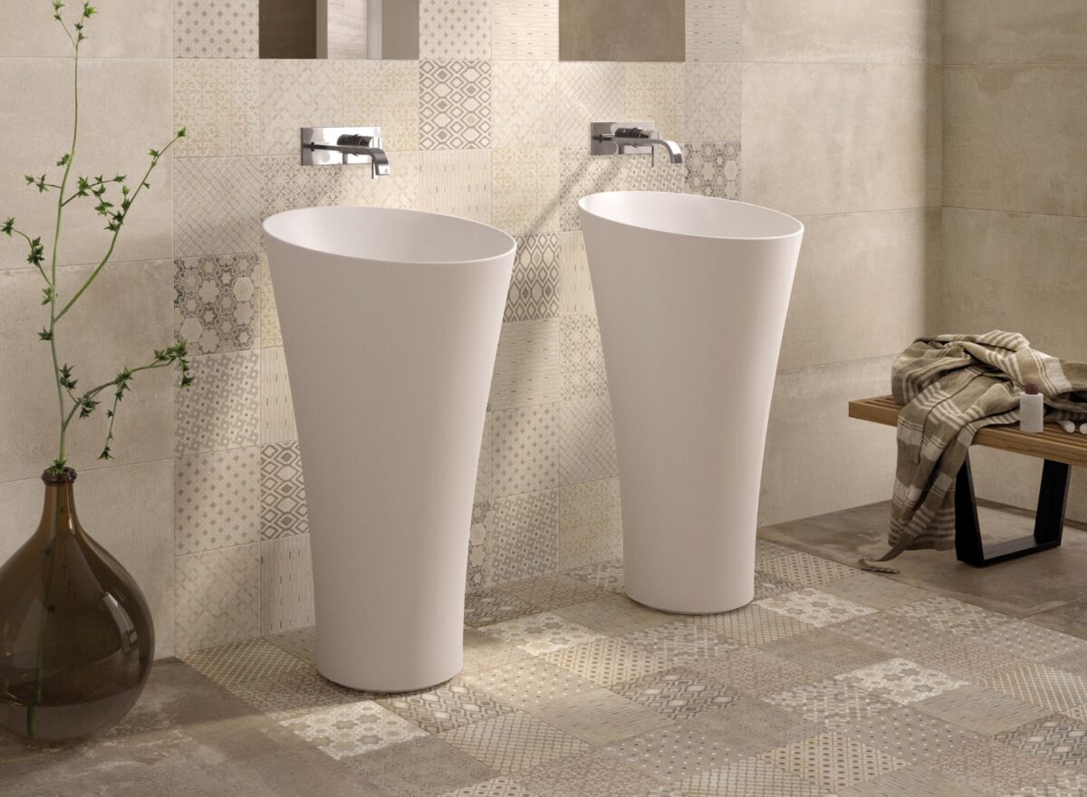 Antonio Lupi Tuba Freestanding Basin LIFESTYLE 01