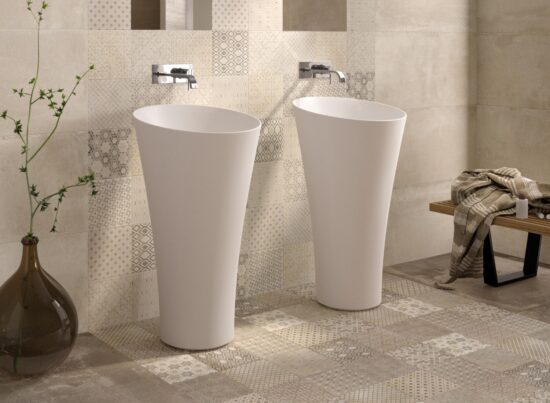 Antonio Lupi Tuba Freestanding Basin LIFESTYLE 01