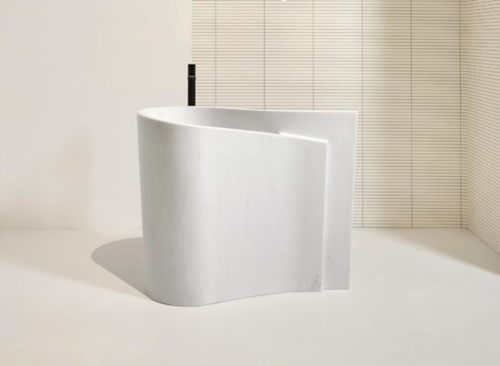 Antonio Lupi Wave Freestanding Basin LIFESTYLE 01