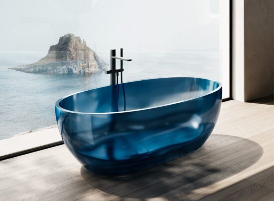 Antoniolupi Reflex Cristalplant Bathtub LIFESTYLE 01