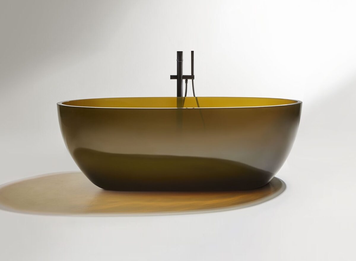 Antoniolupi Reflex Cristalplant Bathtub STILL LIFE gran cru 01