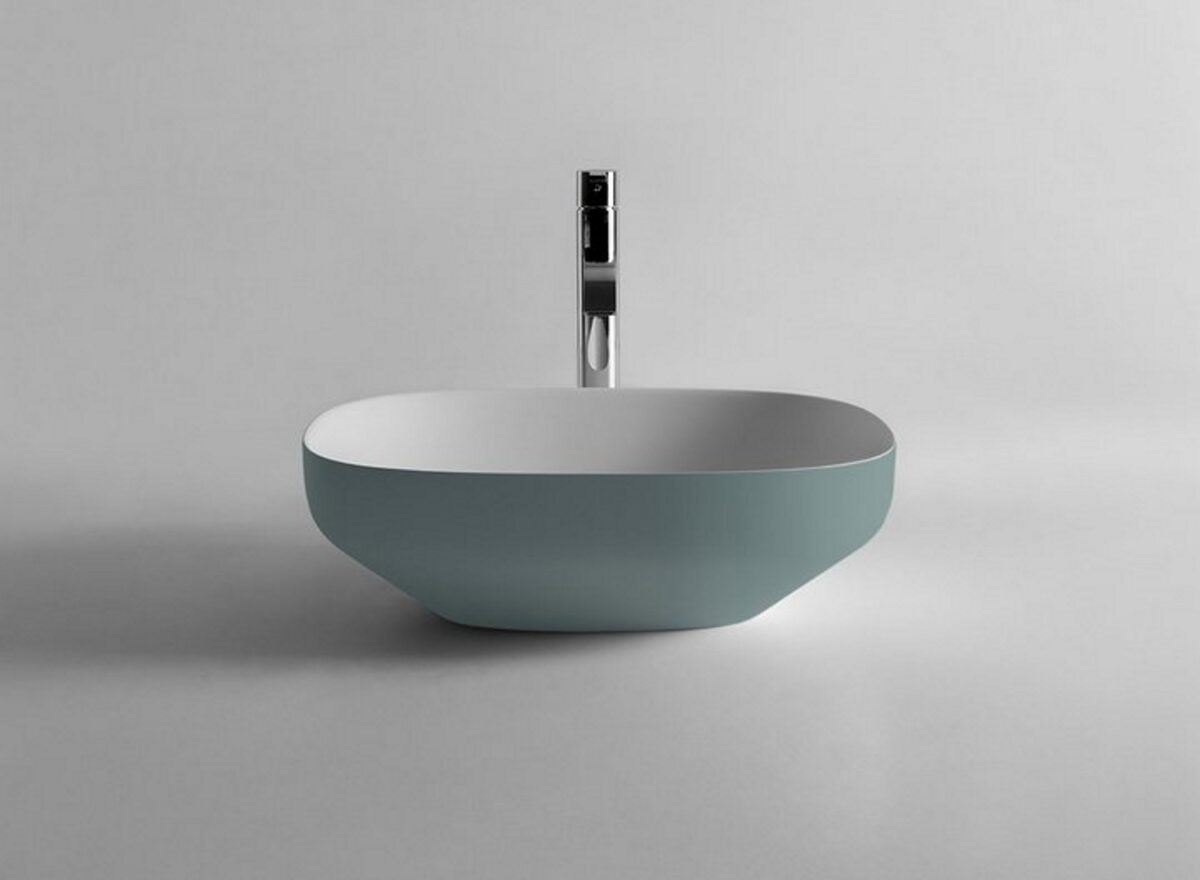 Antonio Lupi Ago 3 Basin External Embossed Lacquered STILL LIFE Ossido
