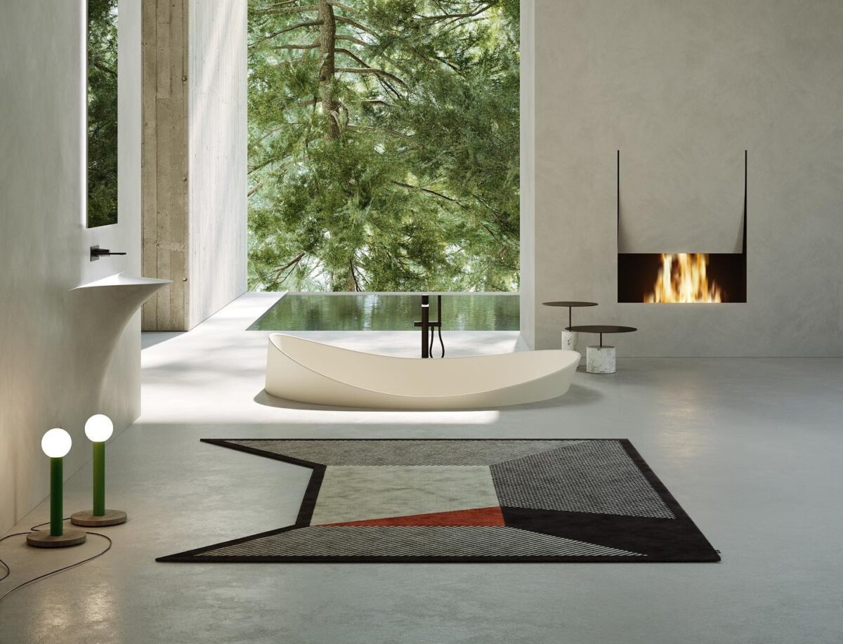 Antonio Lupi Dune Integrated Bathtub LIFESTYLE 03
