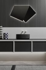 Antonio Lupi Fonte Round Basin Black LIFESTYLE 02