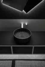 Antonio Lupi Fonte Round Basin Black LIFESTYLE 03
