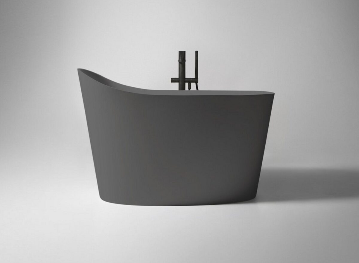 Antoniolupi Mastello Colourmood Bathtub STILL LIFE basalto 01