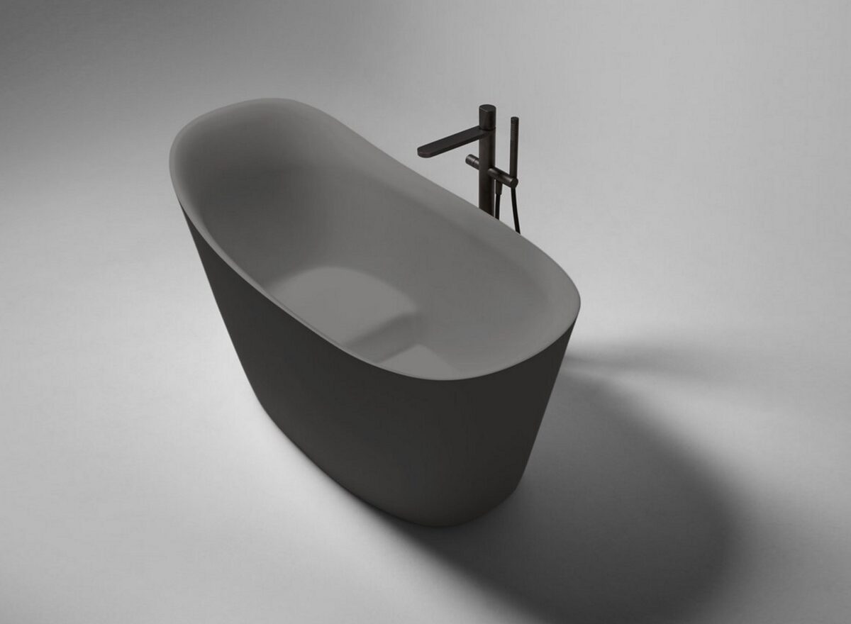Antoniolupi Mastello Colourmood Bathtub STILL LIFE basalto 02