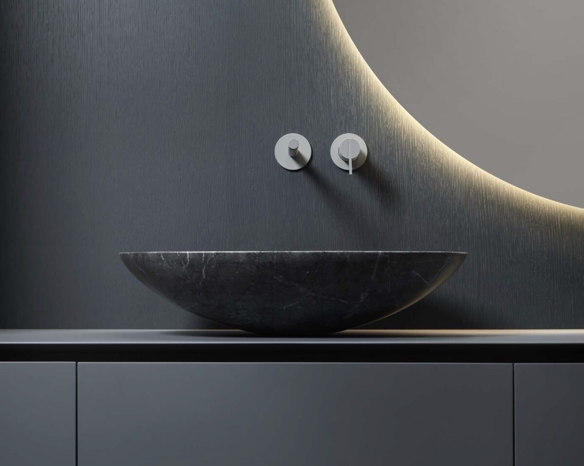 Antoniolupi Servo Stone Oval Countertop Basin LIFESTYLE 02