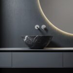 Antoniolupi Servo Stone Round Countertop Basin LIFESTYLE 03