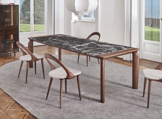 Porada Amphora Marble Dining Table LIFESTYLE 01