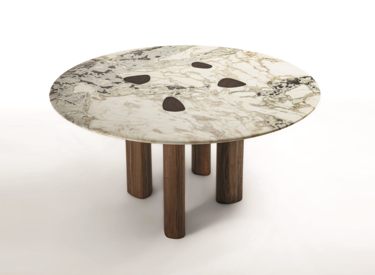 Porada Oswood Round Marble Dining Table STILL LIFE 02