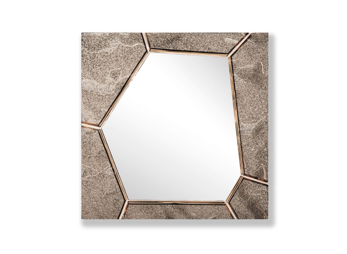 Fiam Italia Silica Square Mirror STILL LIFE 01