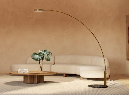 Panzeri Dip Floor Lamp LIFESTYLE 01