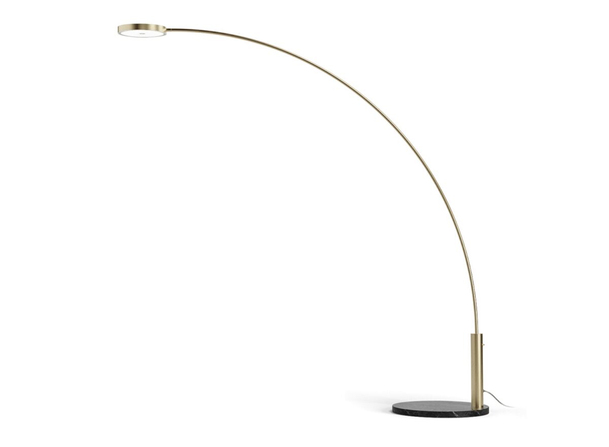 Panzeri Dip Floor Lamp STILL LIFE Champagne Marquinia T08605