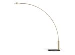 Panzeri Dip Floor Lamp STILL LIFE Champagne Marquinia T08605