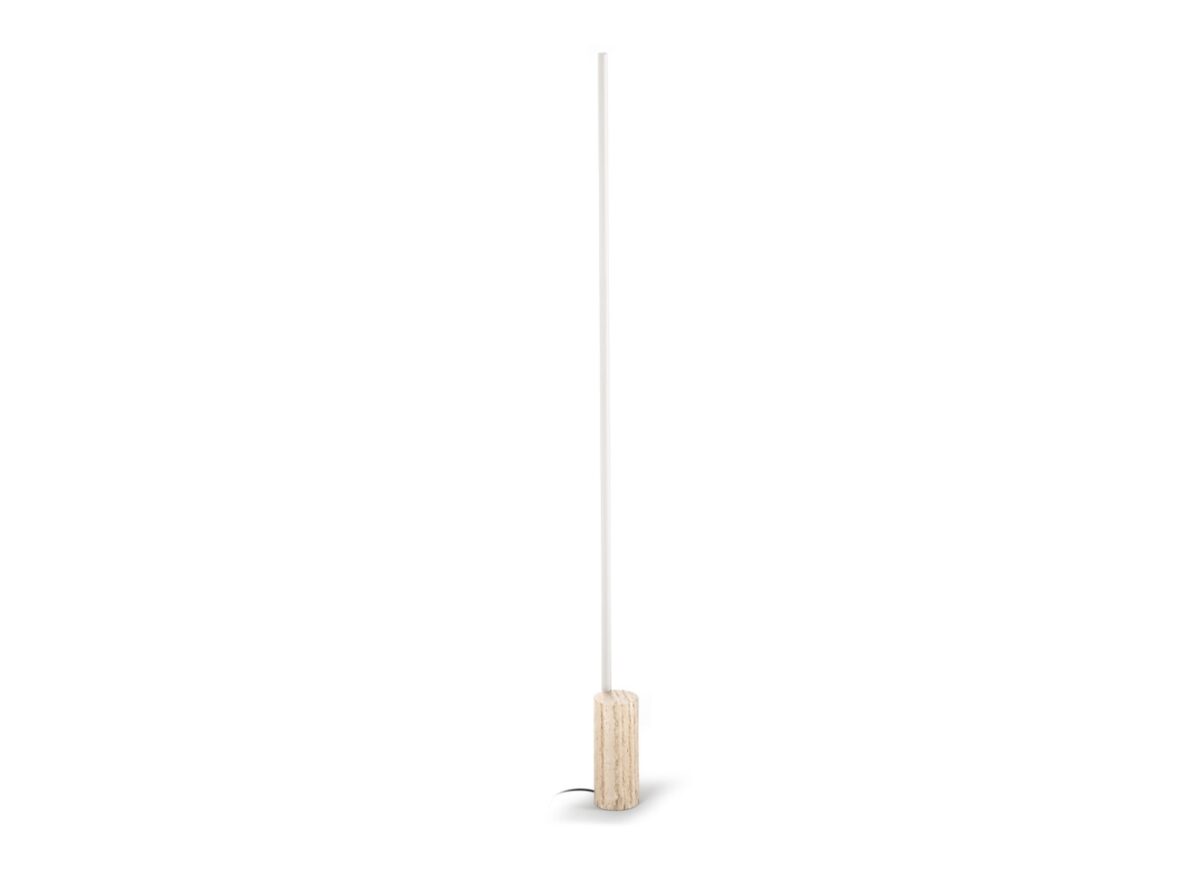 Panzeri Hilow Line Floor Lamp STILL LIFE Travertine Soft White T10828