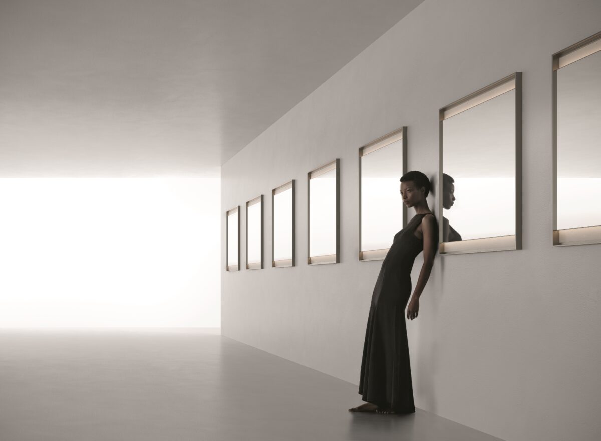 Rimadesio Rialto Wall Mirror LIFESTYLE 01