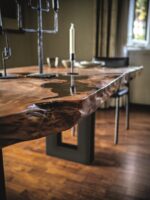 Riva1920 Beam Kauri Dining Table LIFESTYLE 03