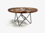 Riva1920 Earth Round Kauri Wood Dining Table STILL LIFE 01
