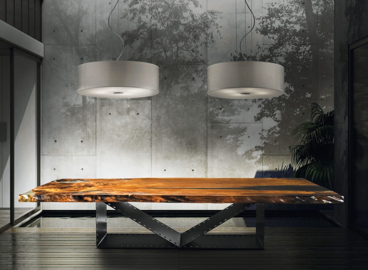 Riva1920 Kauri Ciak Dining Table LIFESTYLE 01