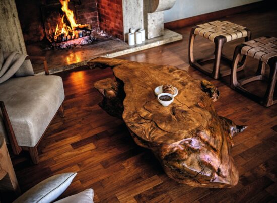 Riva1920 Kauri Stump Coffee Table LIFESTYLE 01