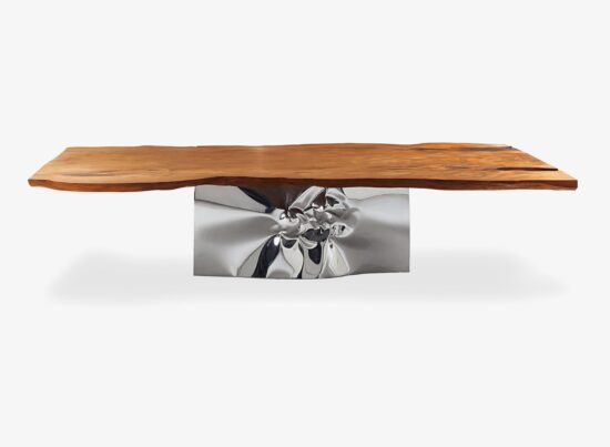Riva1920 Riflessi Millenari Kauri Dining Table STILL LIFE 01