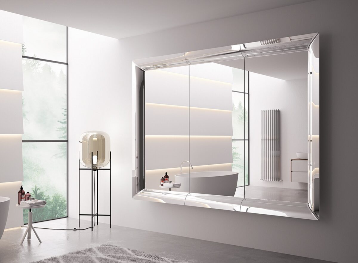 Fiam Italia Caadre Modular Mirror LIFESTYLE 01