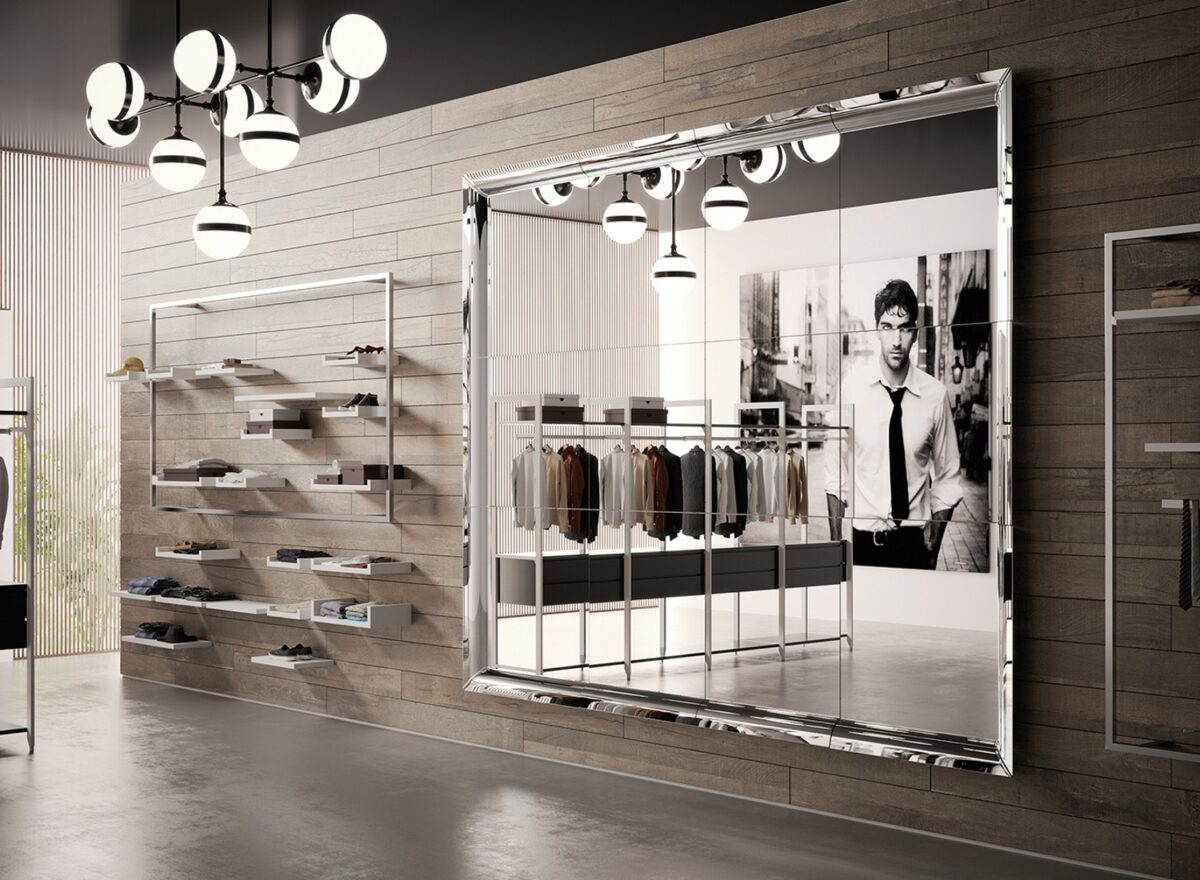 Fiam Italia Caadre Modular Mirror LIFESTYLE 02