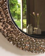 Fiam Venus Round Mirror Monocolour Bronze LIFESTYLE 02